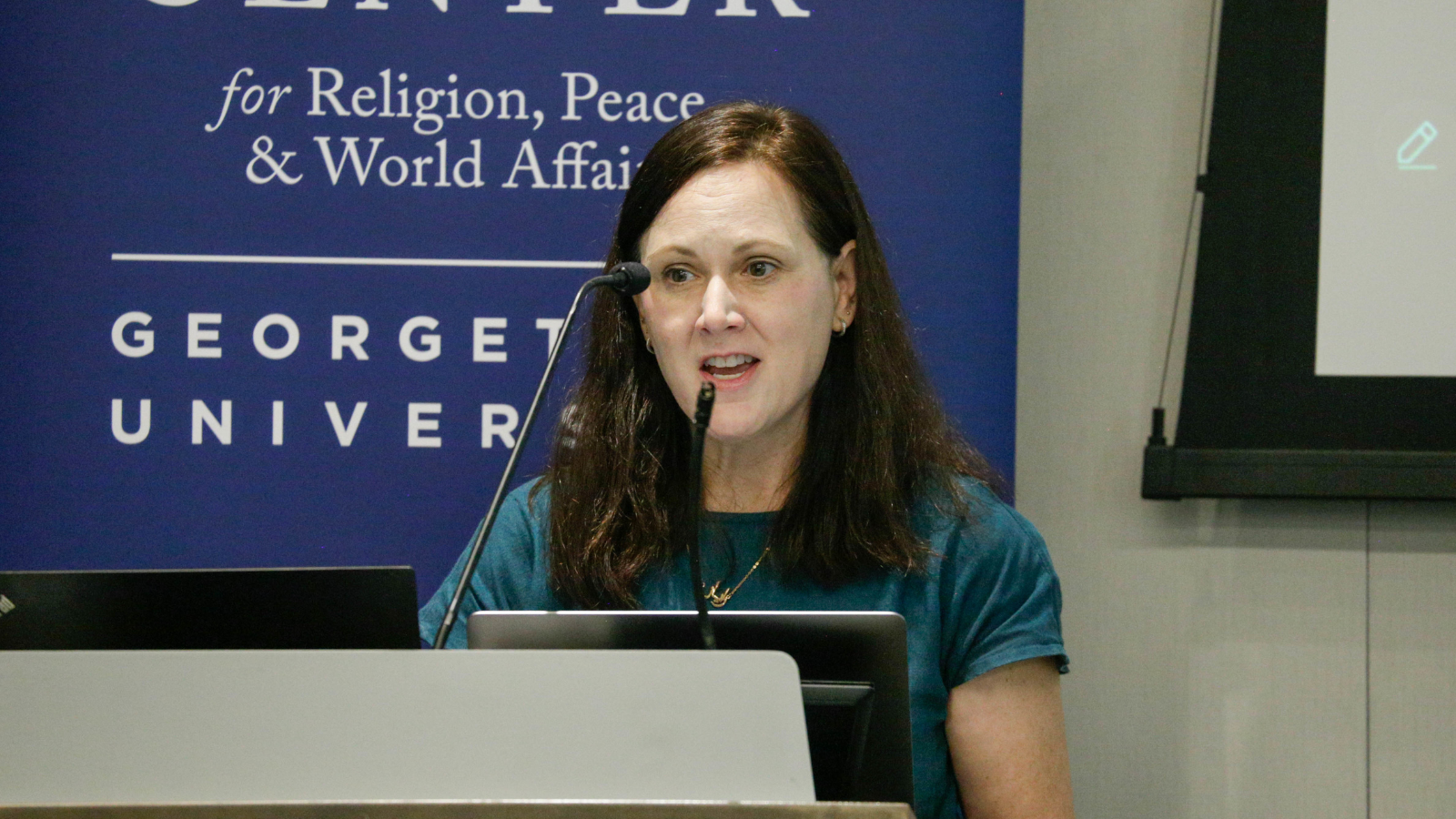 Ryann Craig, Special Assistant to the Vice President for Mission and Ministry & Director for Academic Initiatives.