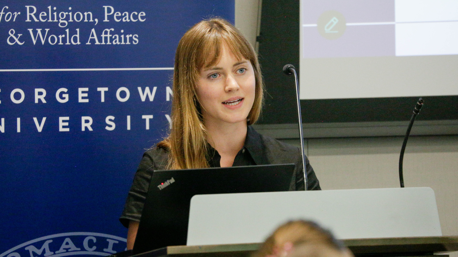 Cici Sprouse (C'26) researched volunteerism at the University Loyola Andalusia.