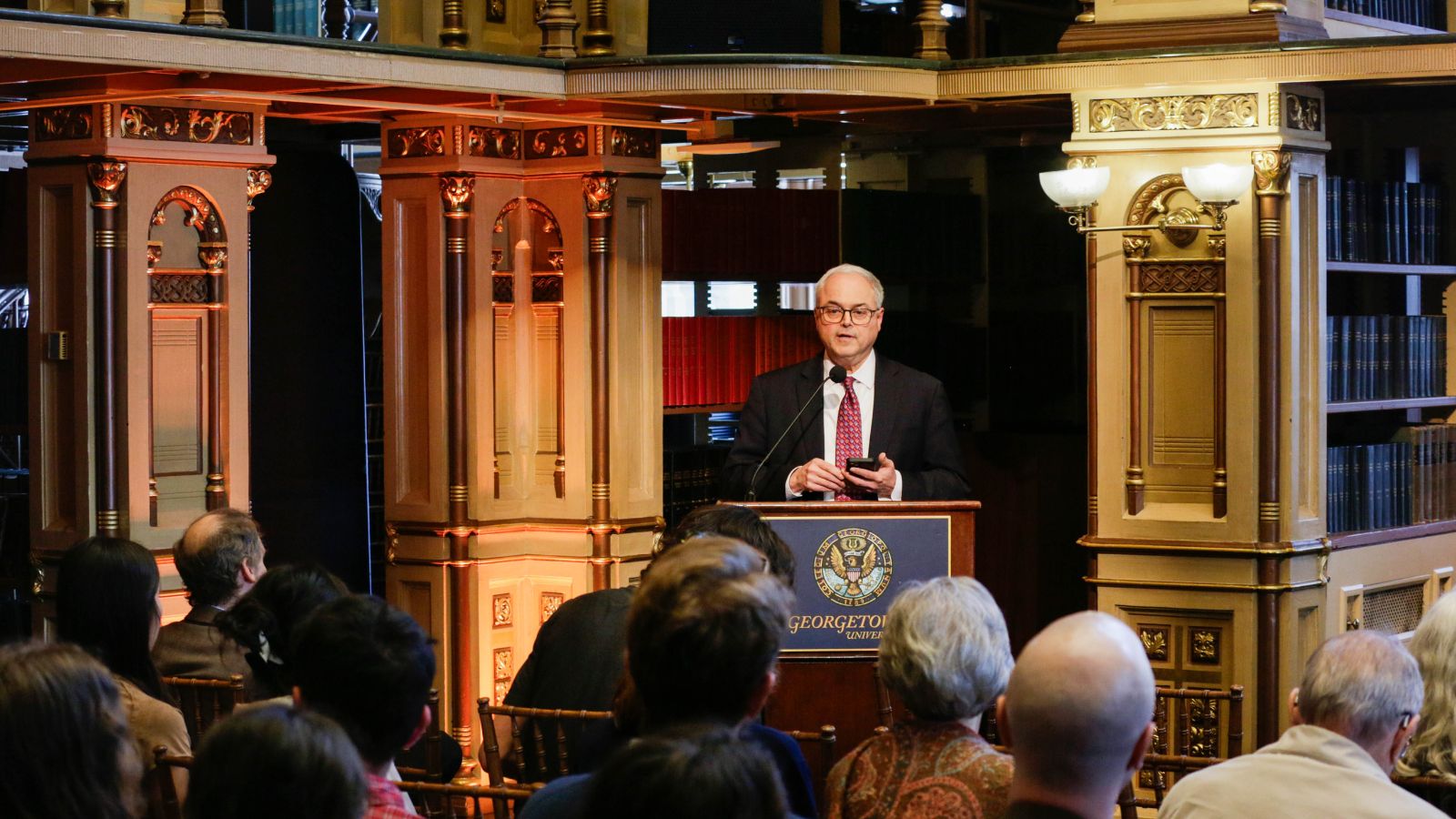Joseph Ferrara provides opening remarks.