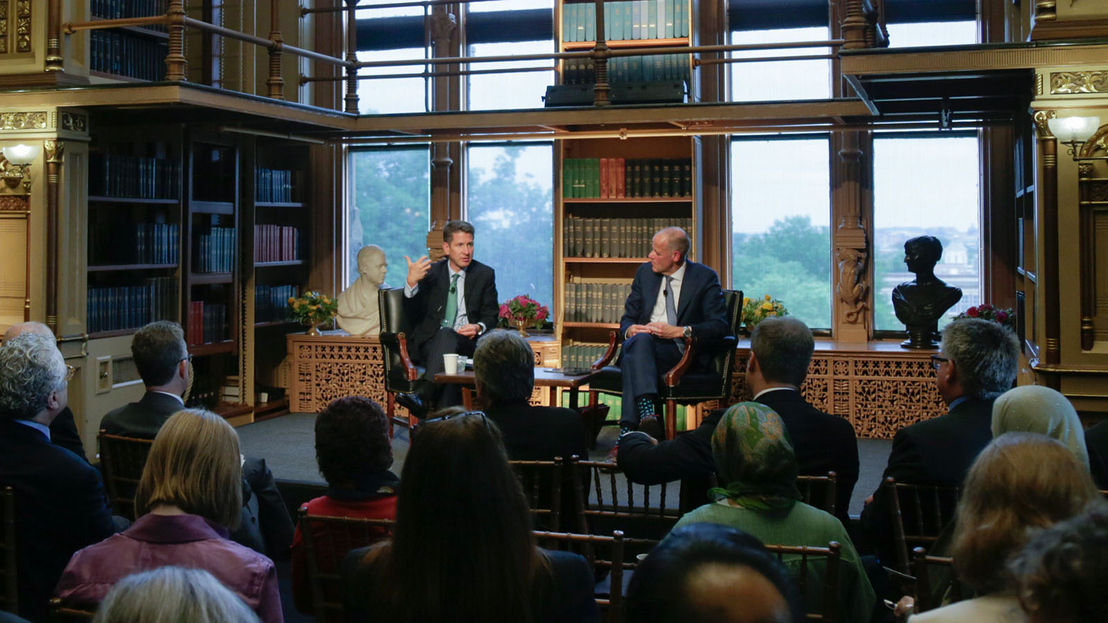 Ambassador Sir Christian Turner and Rev. Lord Dr. Russell Rook discuss faith for impact in the keynote conversation.