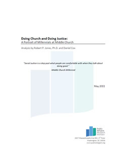 Doing Church and Doing Justice: A Portrait of Millennials at Middle Church 