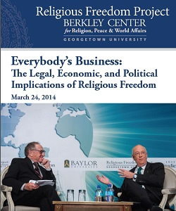 Everybody's Business: The Legal, Economic, and Political Implication of Religious Freedom