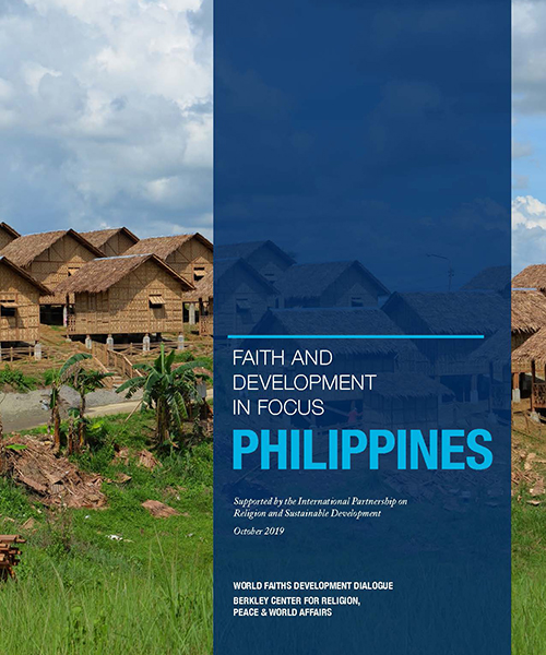 Report cover with photo of village