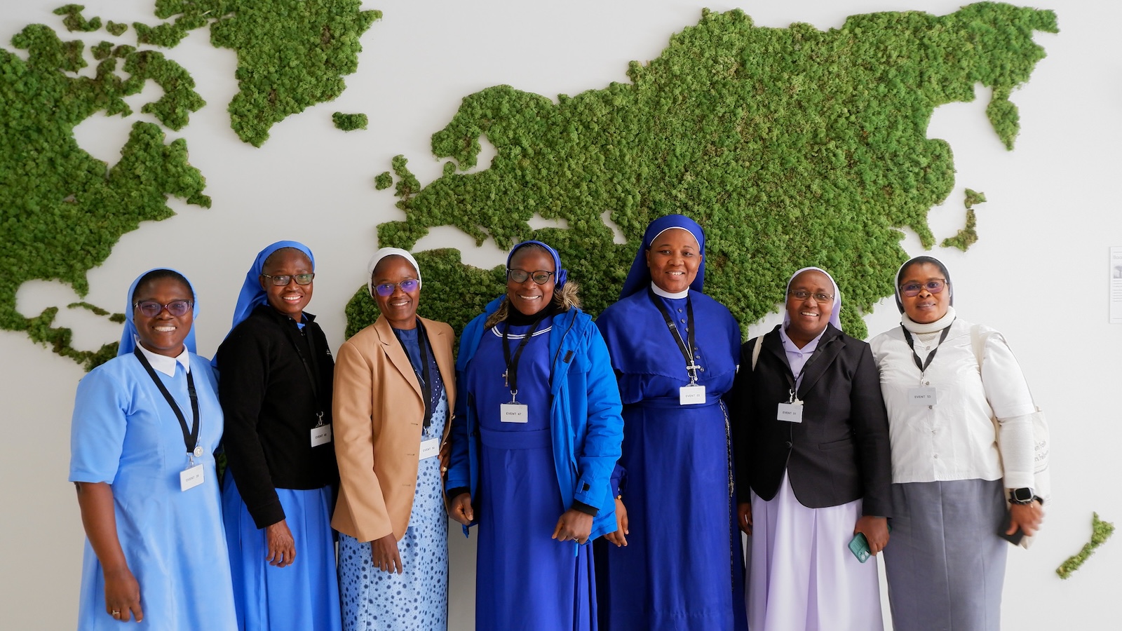 Members of the 2026-2027 WFLF cohort pose for a group photo at the Global Fund.