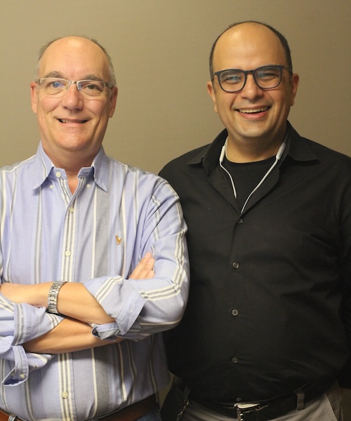 Alex Zecevic and Ahmed Amer