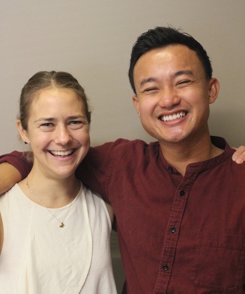 Anh Nguyen and Anne Hayes