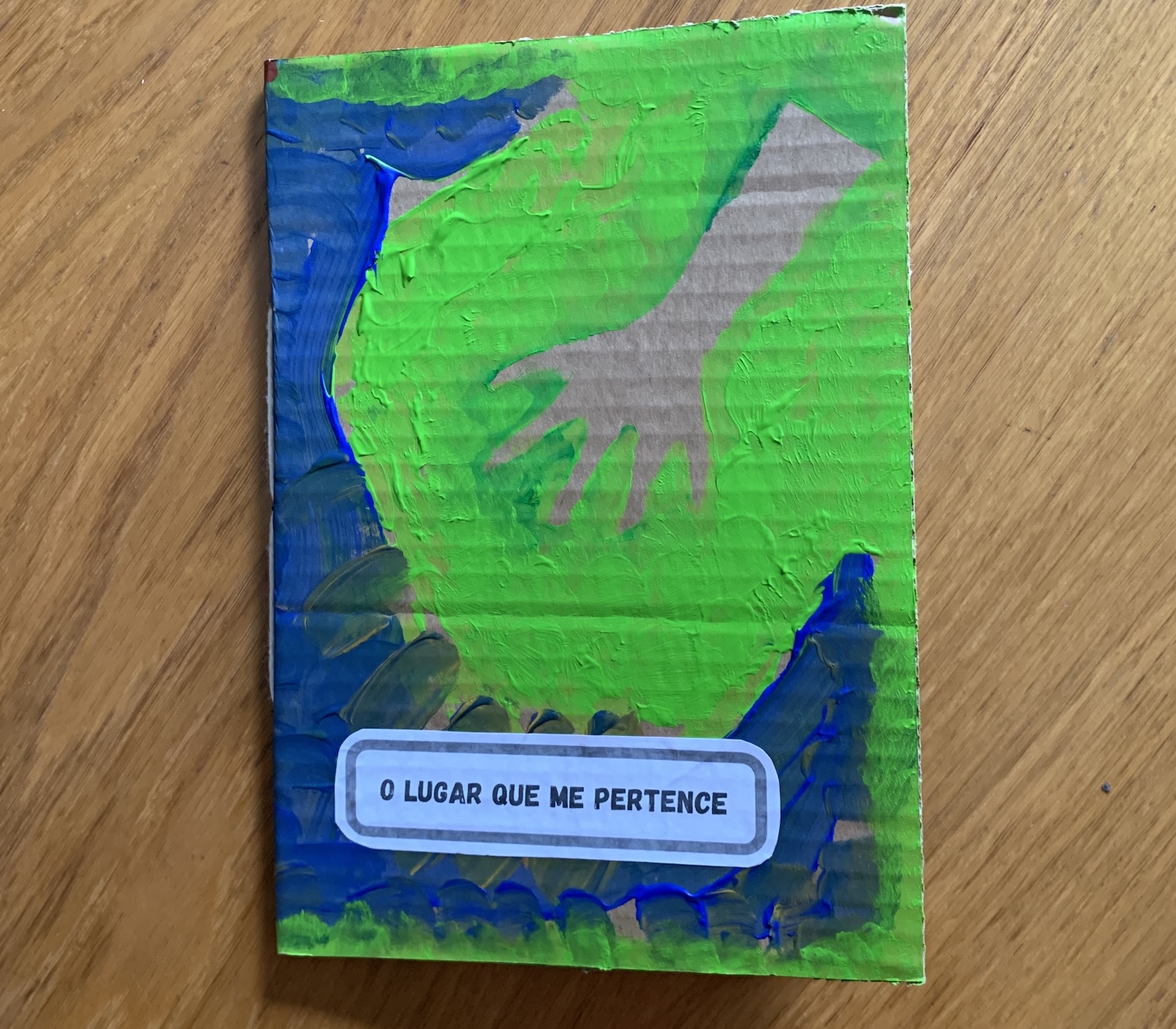 Cardboard cover book