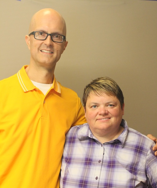 Chuck Witschorik and Colleen Dunne