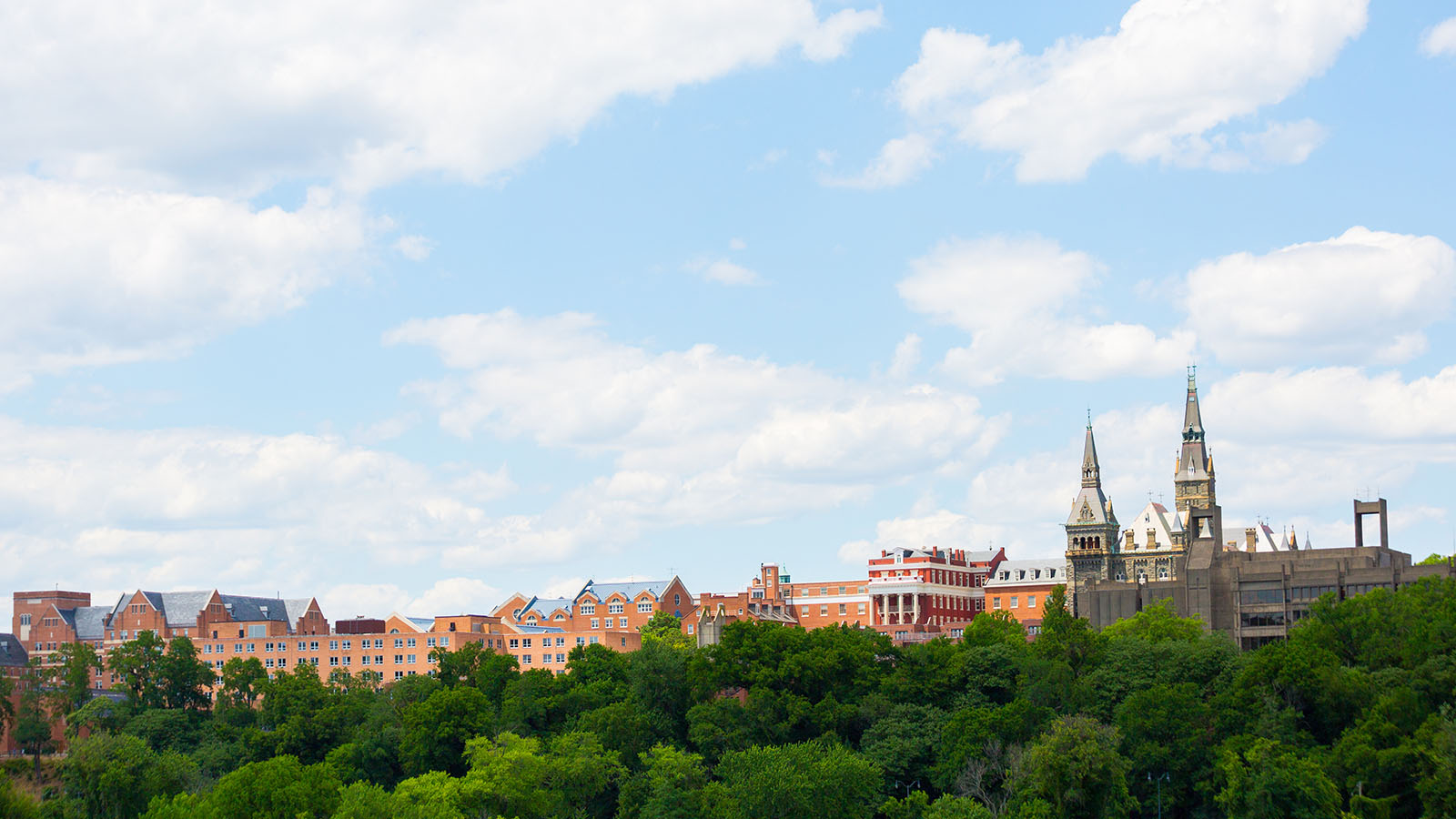 Georgetown University skyline