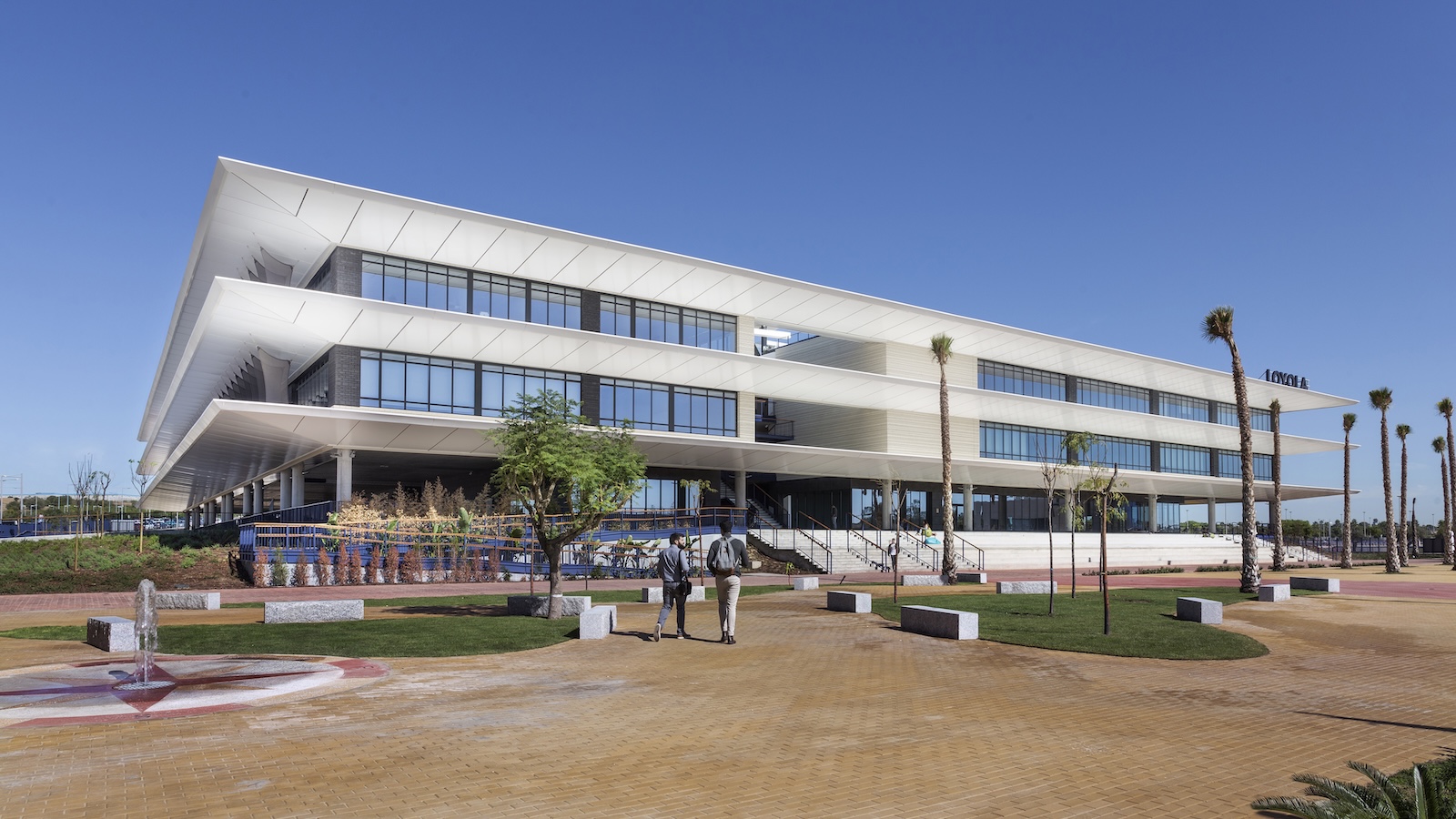 Loyola University building in Spain