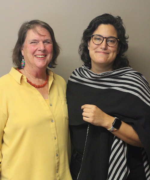 Maria Autrey and Jean Molesky-Poz