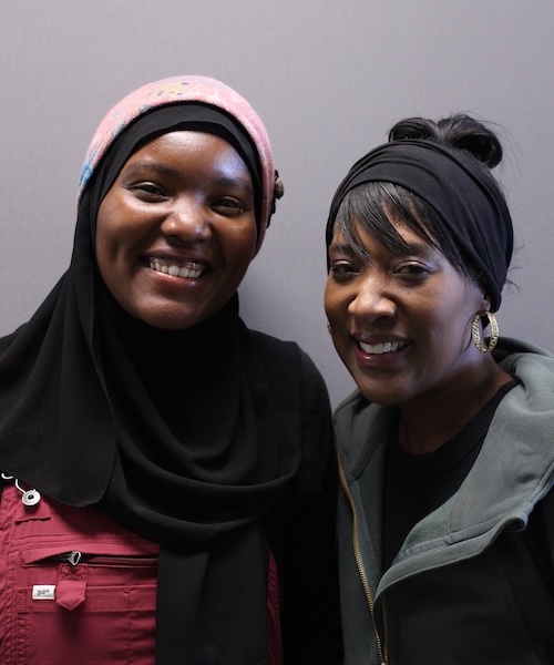 Nandi Pointer and Saleema Robinson