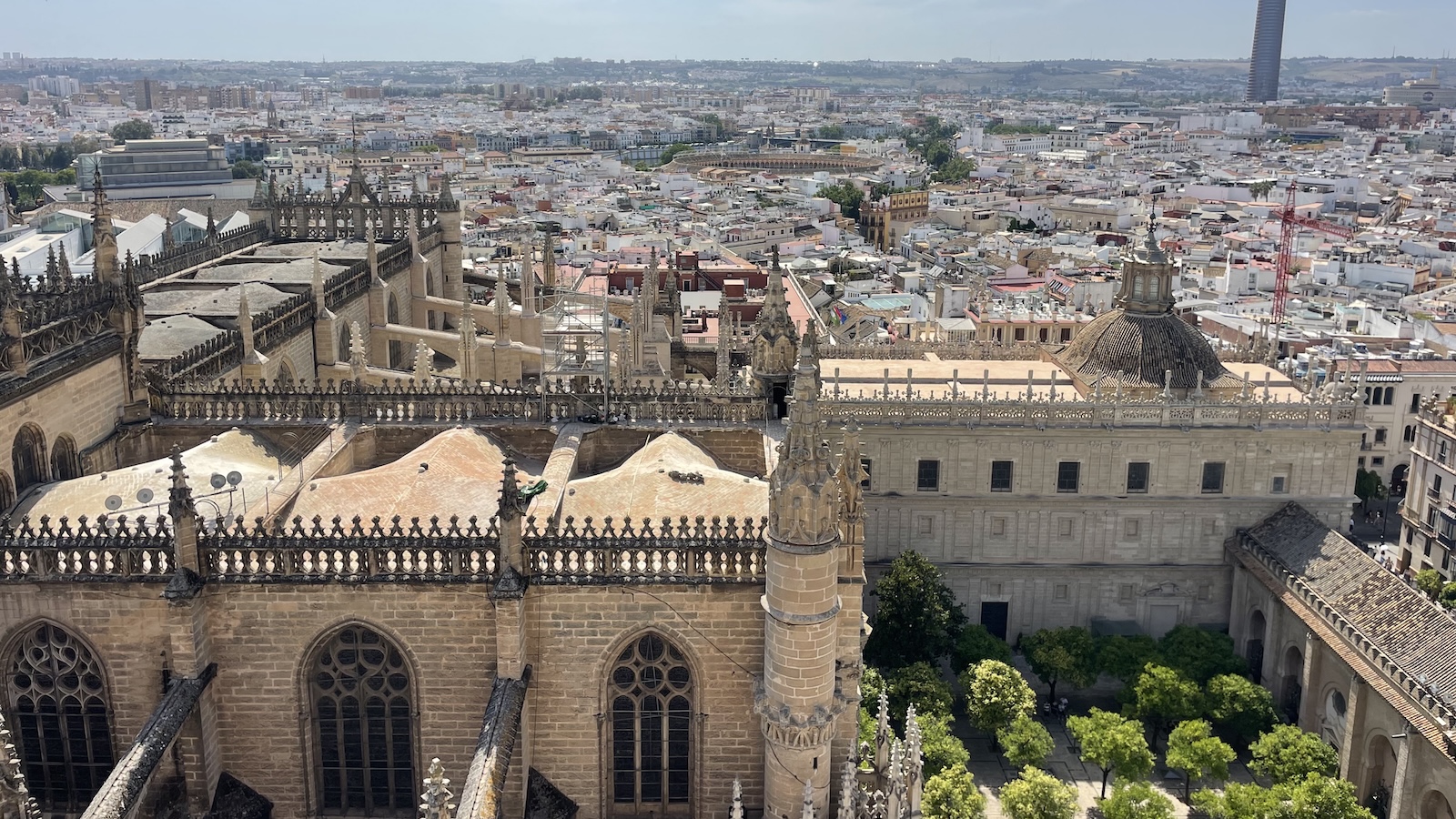 Skyline view in Spain