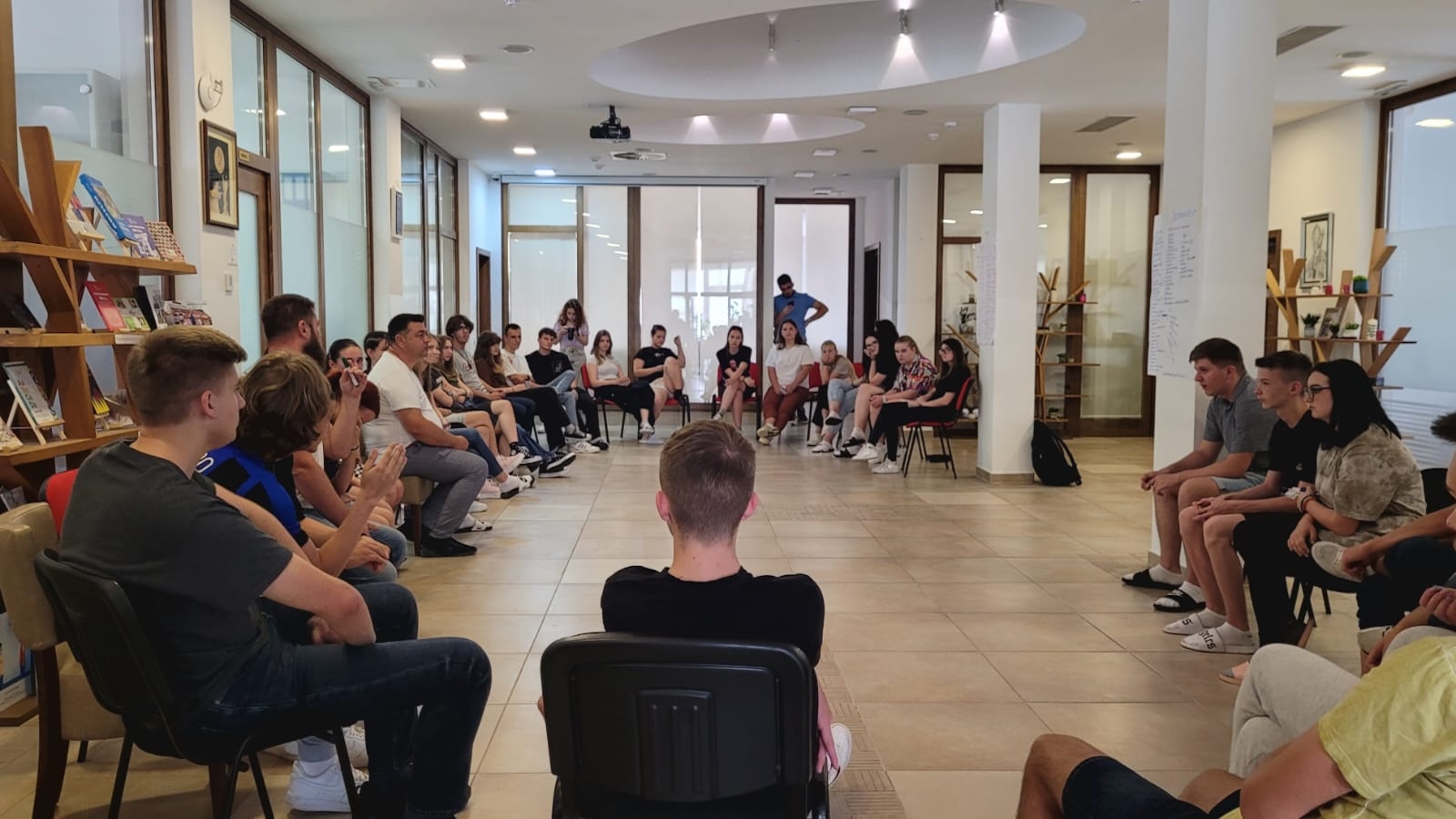 Participants in a Circle