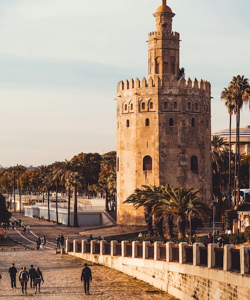 Tower in Seville, Spain