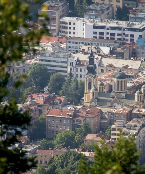 A view of Sarajevo