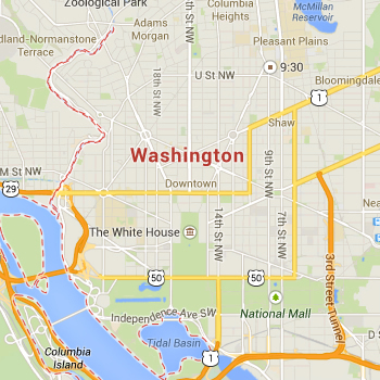 Off Campus location on map