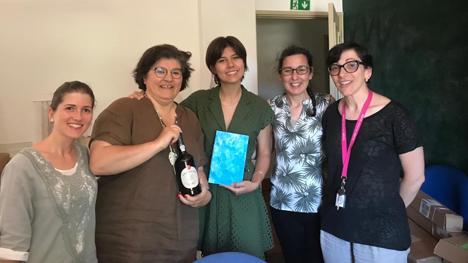 Sandra Machado, Teresa Paiva Couceiro, Vikki Hengelbrok, Sílvia Franco, and Sandra Fernandes