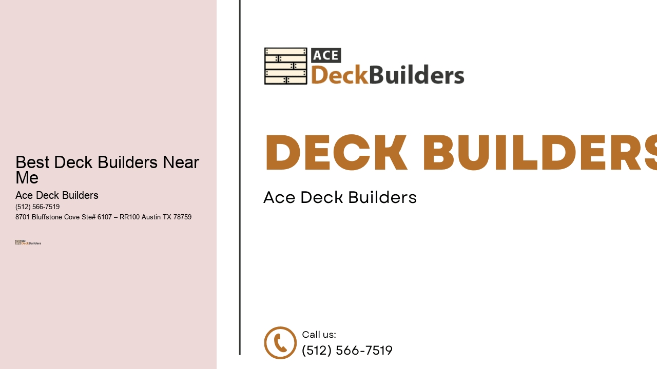 Best Deck Builders Near Me