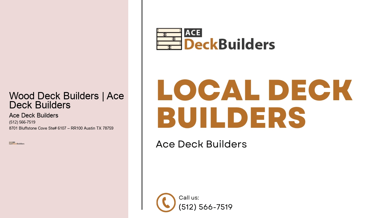 Wood Deck Builders | Ace Deck Builders