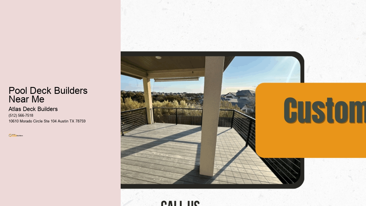 Pool Deck Builders   Near Me