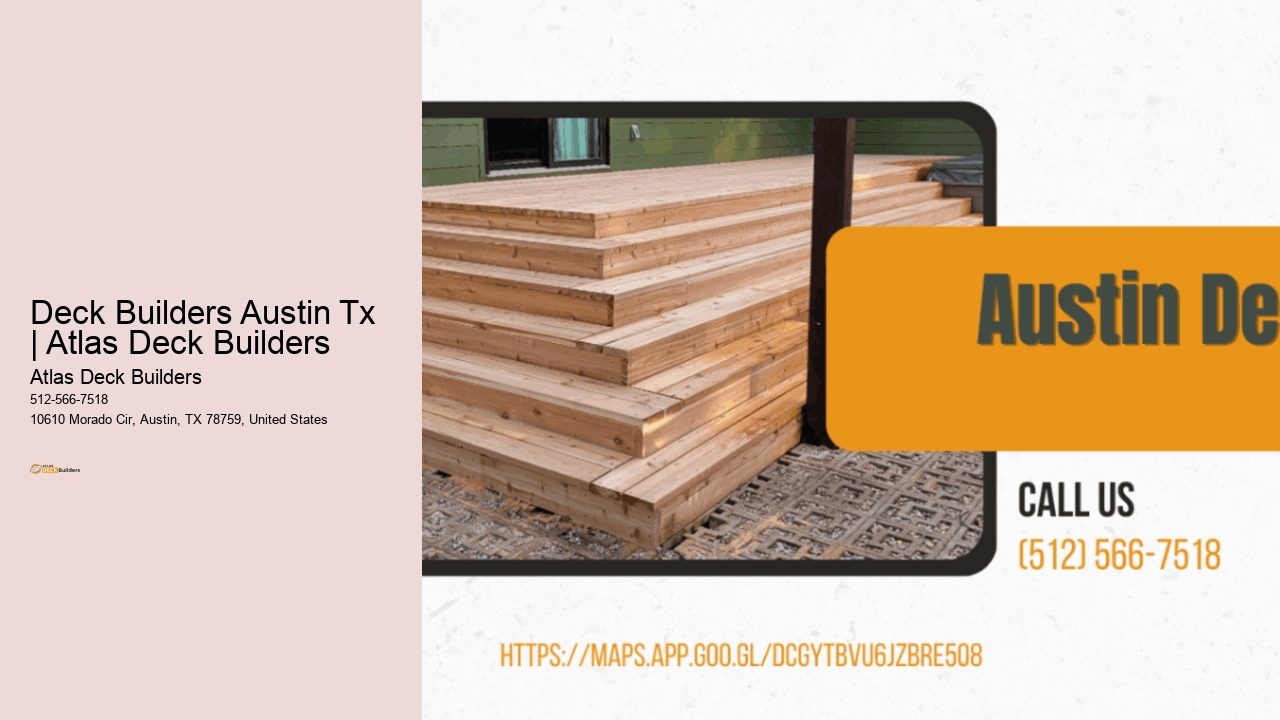 Deck Builders Austin Tx | Atlas Deck Builders