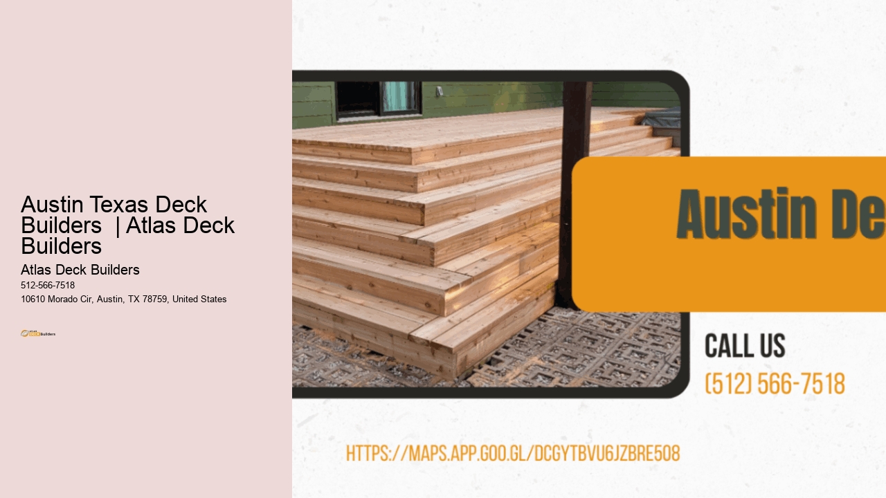 Austin Texas Deck Builders  | Atlas Deck Builders