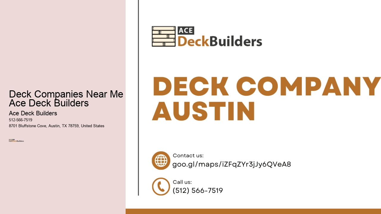 Deck Companies Near Me | Ace Deck Builders