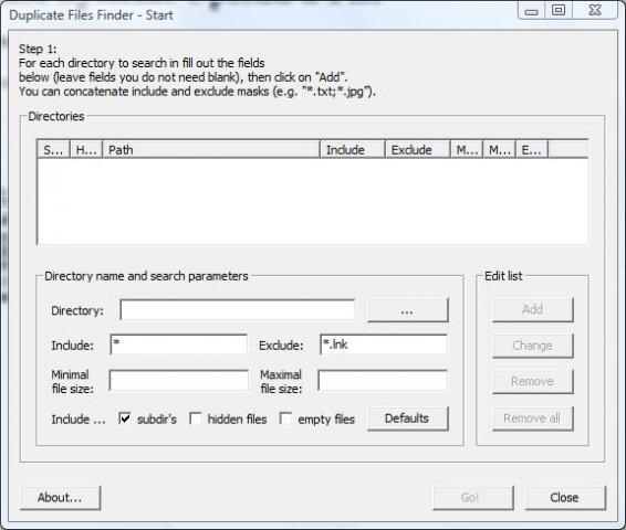 Duplicate Files Finder