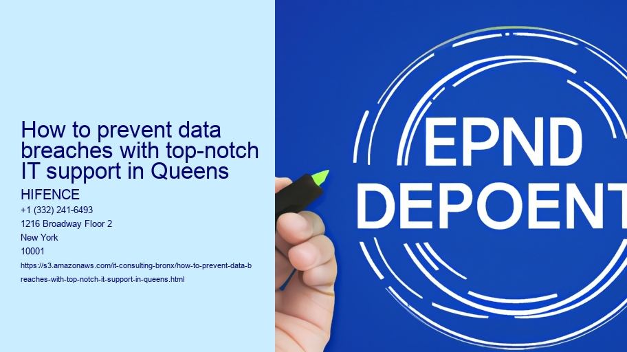 How to prevent data breaches with top-notch IT support in Queens