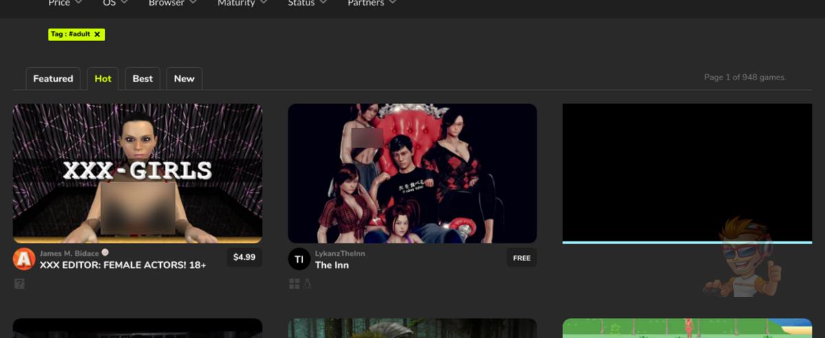 GameJolt Adult Games