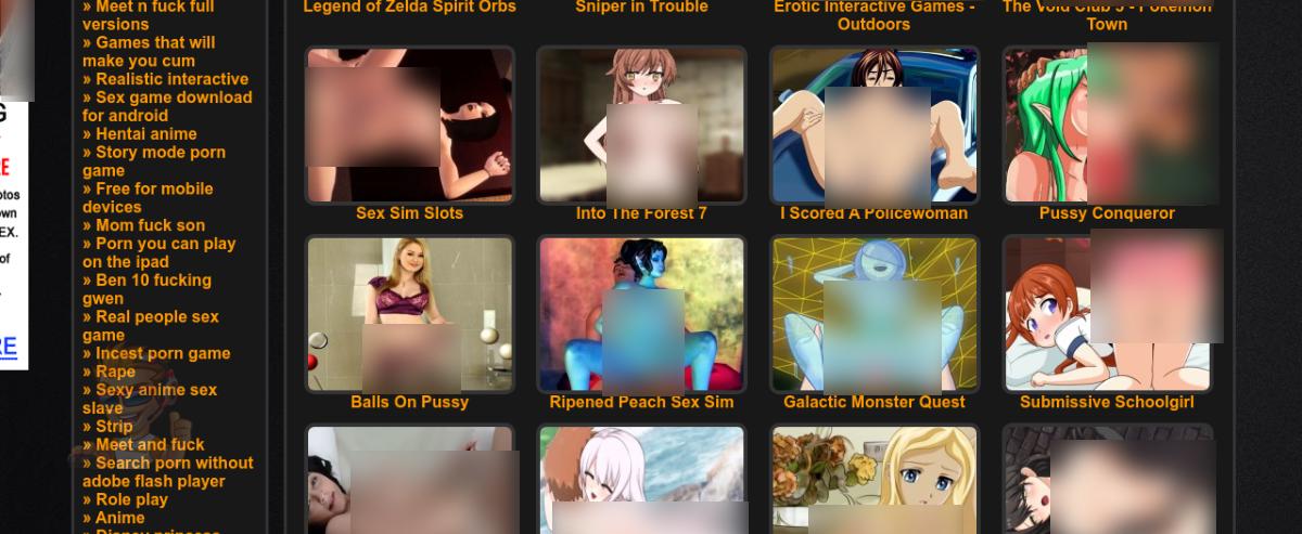 Porn Games