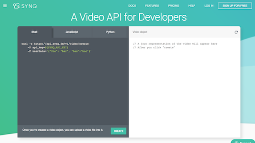 SYNQ - Video API | PitchWall