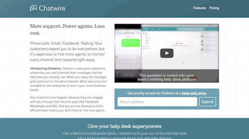Chatwire | PitchWall