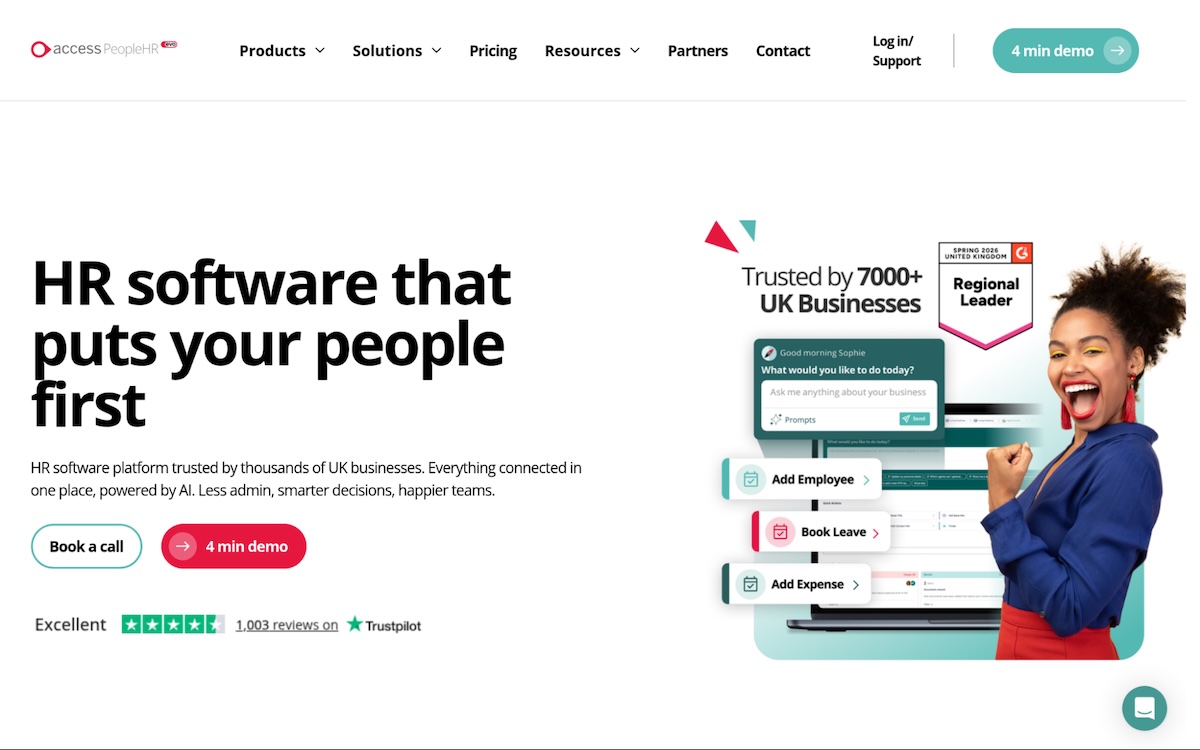 PeopleHR Screenshot