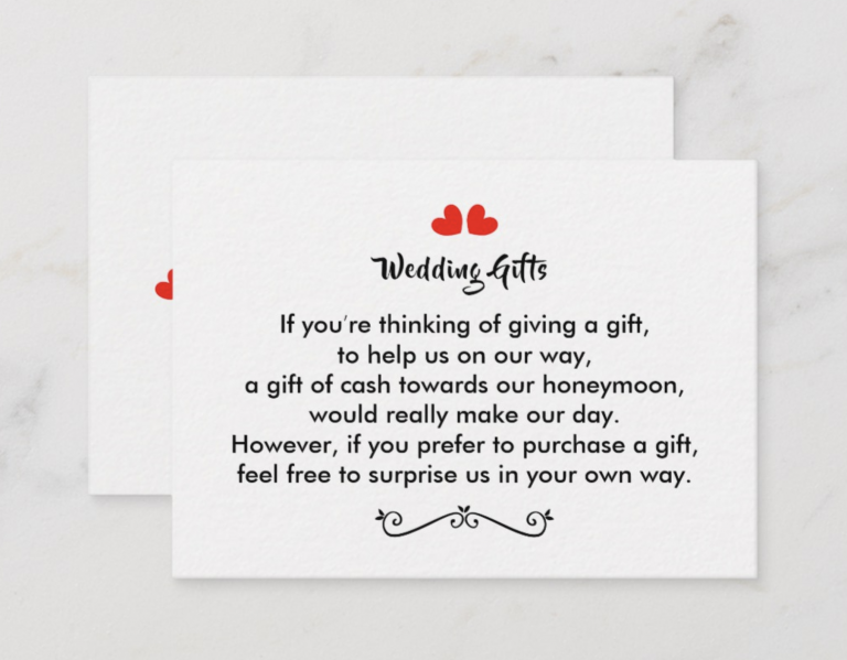 How To Ask For Cash Wedding Gifts Without Being Tacky Betches