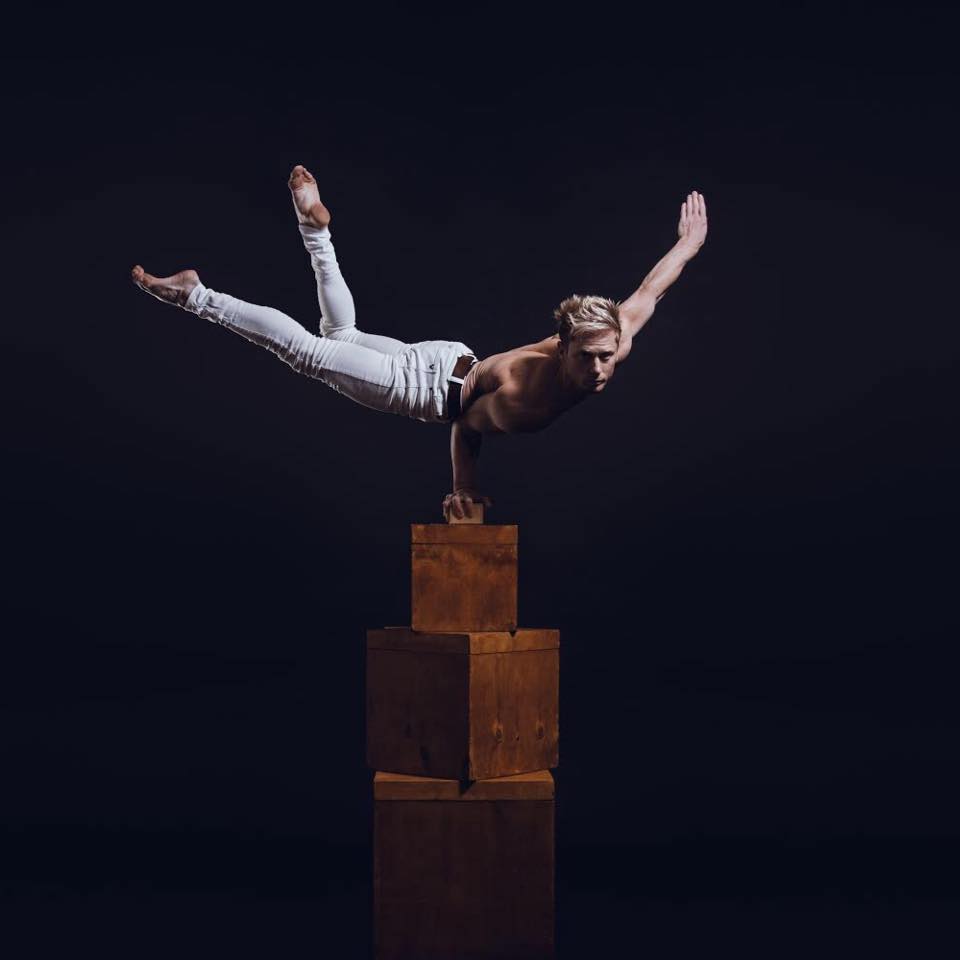 Andrii LED Chair Balance & Hand Balance Act