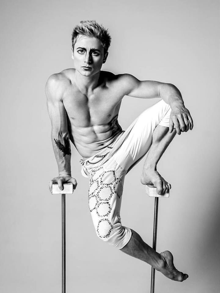 Andrii LED Chair Balance & Hand Balance Act