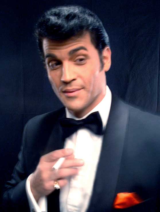 JOHNNY AS DEAN MARTIN