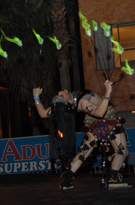 FIRE DANCERS