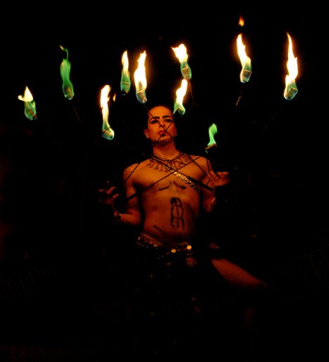 FIRE DANCERS
