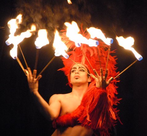 FIRE DANCERS