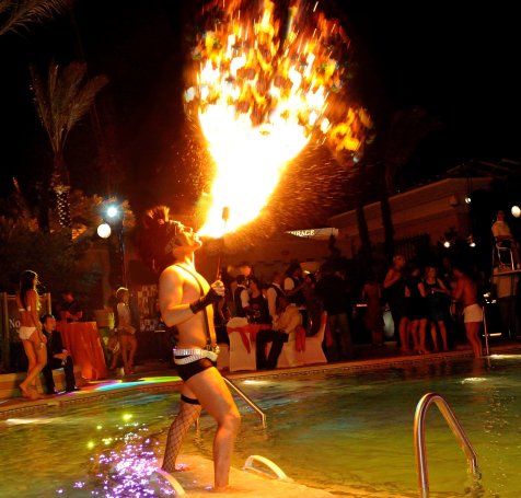 FIRE DANCERS