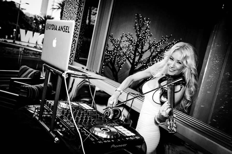 DJ and Electric Violinist Lydia Ansel