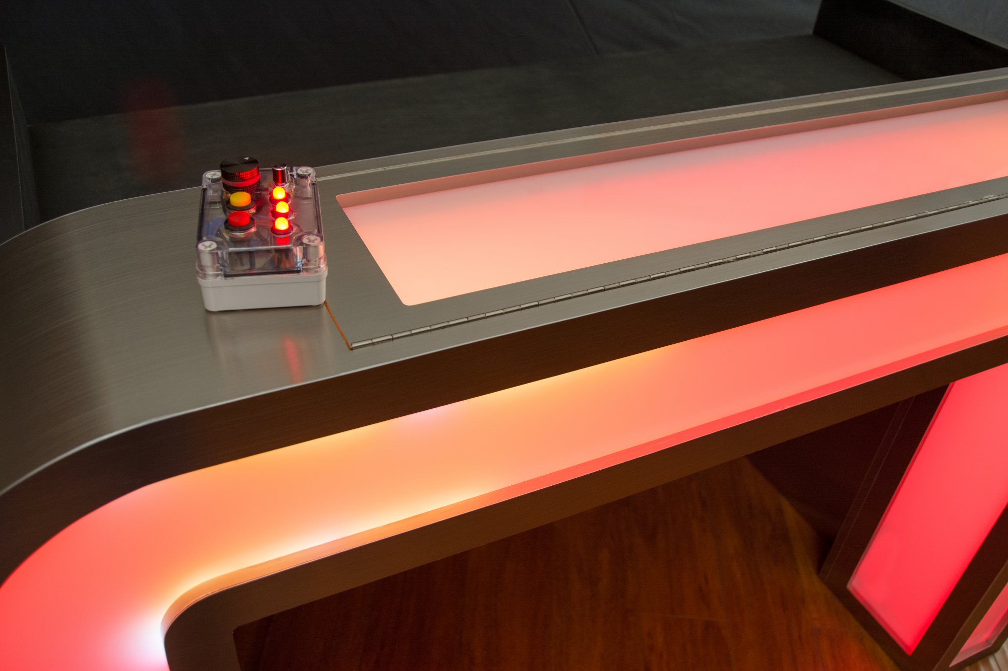 Illuminated DJ Booth