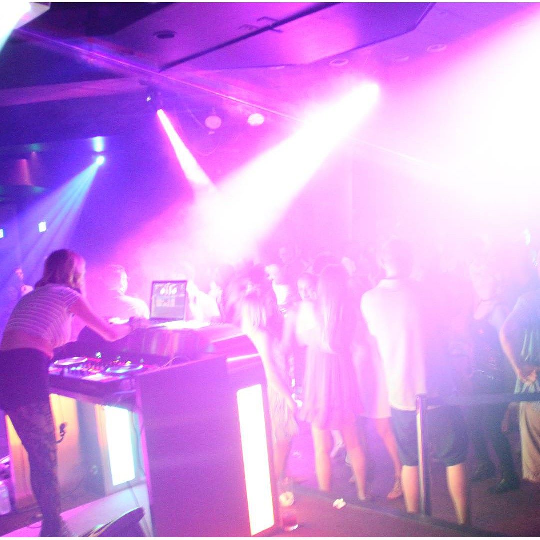 Illuminated DJ Booth