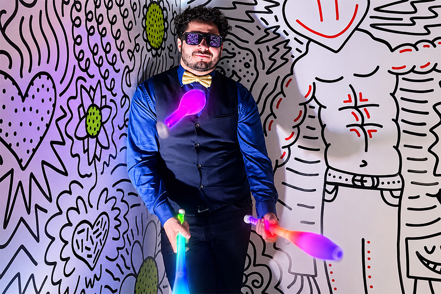 LED Juggler