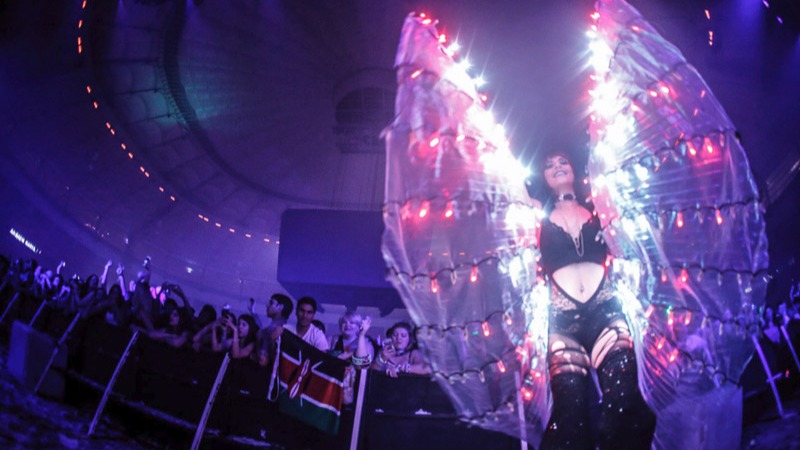 LED Angel Stilt Walkers