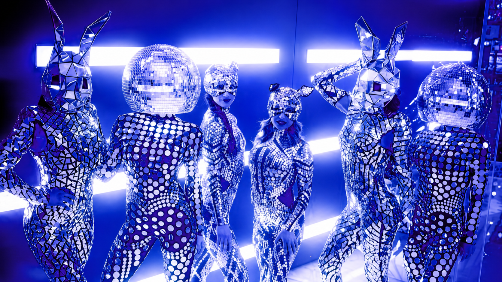 Disco Head Dancers