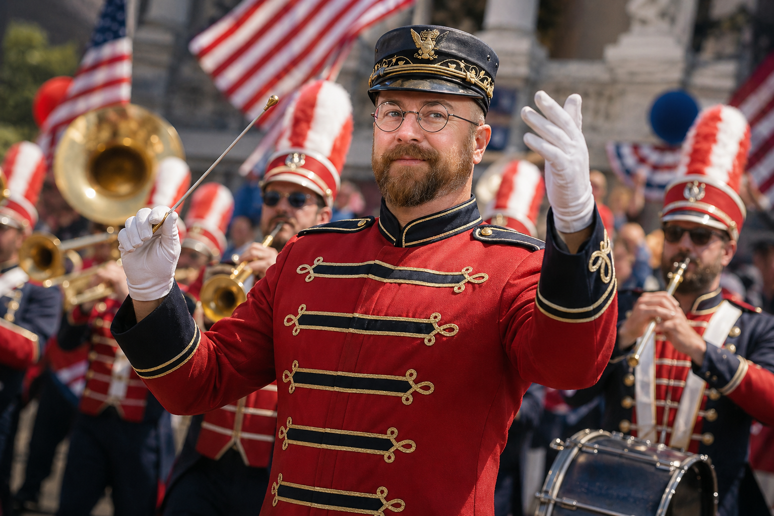 Shea Marshall as John Philip Sousa